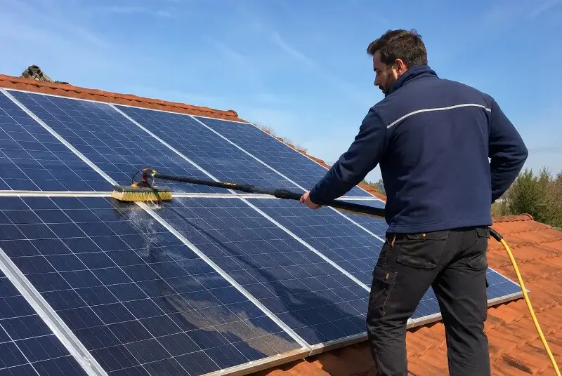 Nettoyage et entretien de panneaux solaires à Saint-Cyr-la-Lande